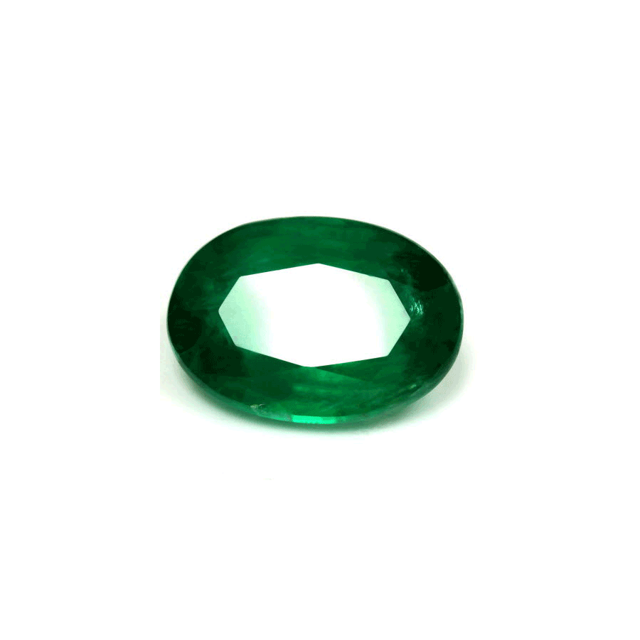 Emerald  Oval GIA Certified 2.99 cts.