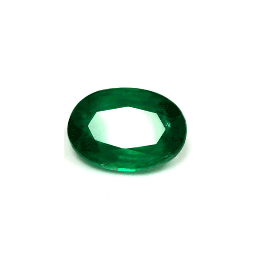 Emerald  Oval GIA Certified 7.55 cts.