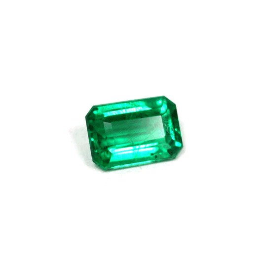 0.89 cts. Emerald Cut Emerald GIA Certified