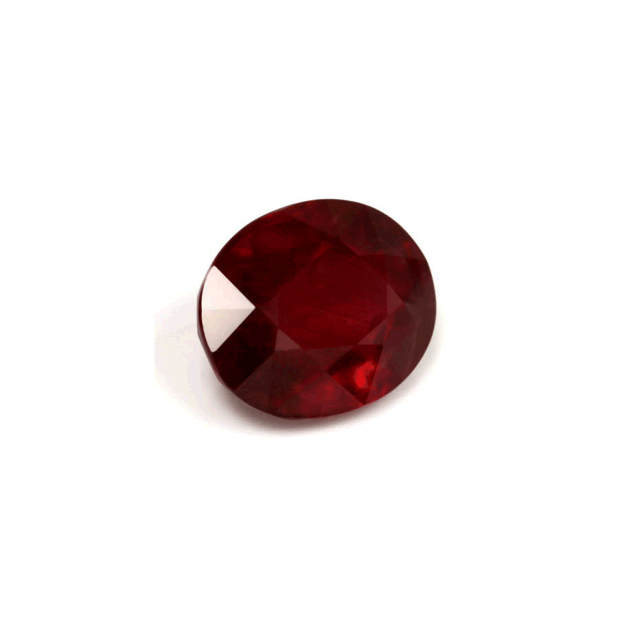 Ruby Ova l Composite 7.02 cts.