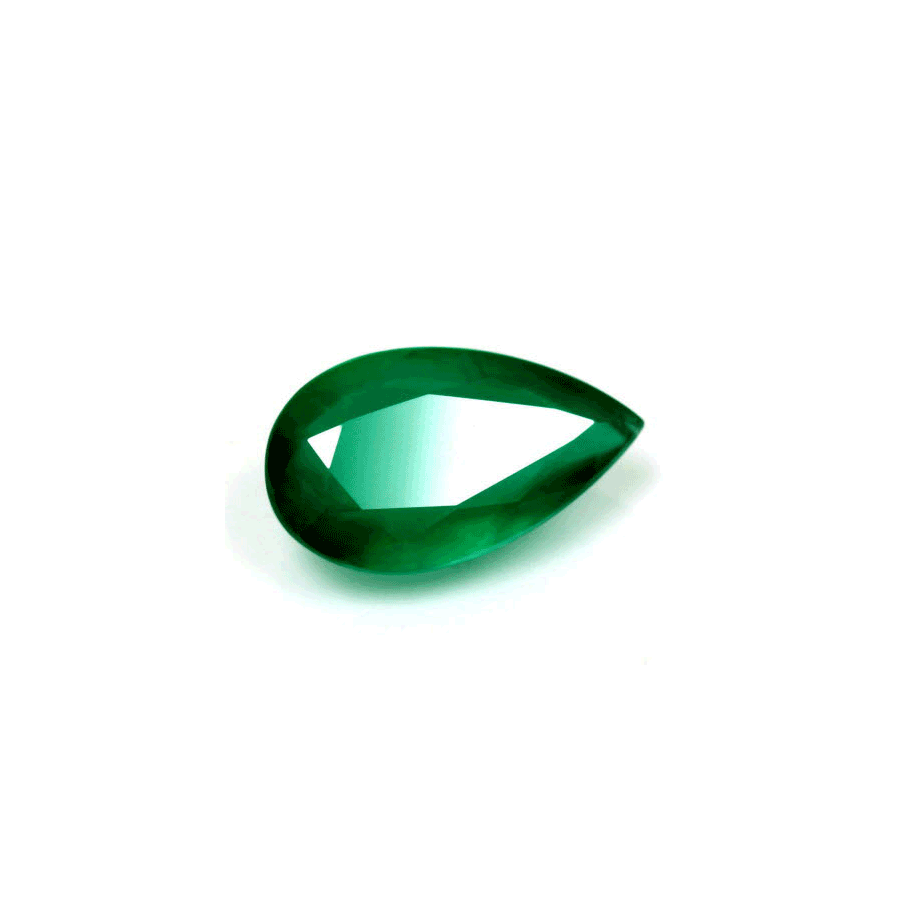 Emerald Pear  GIA Certified Untreated 3.53 cts