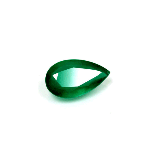 Emerald Pear  GIA Certified Untreated 3.53 cts