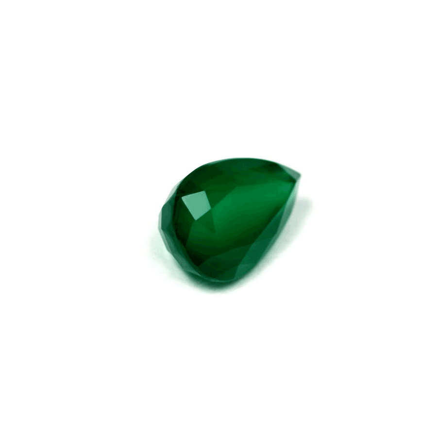 Emerald Pear GIA Certified Untreated 3.49 cts.