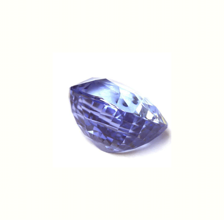 BLUE SAPPHIRE GIA Certified Untreated 9.59 cts. Cushion