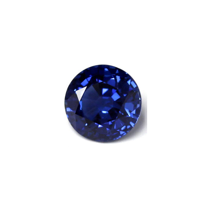 BLUE SAPPHIRE AGL Certified Untreated 2.92 cts. Round