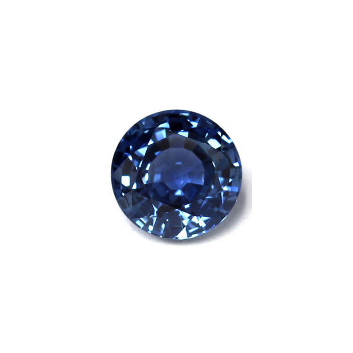 BLUE SAPPHIRE AGL Certified Untreated 4.06 cts. Round