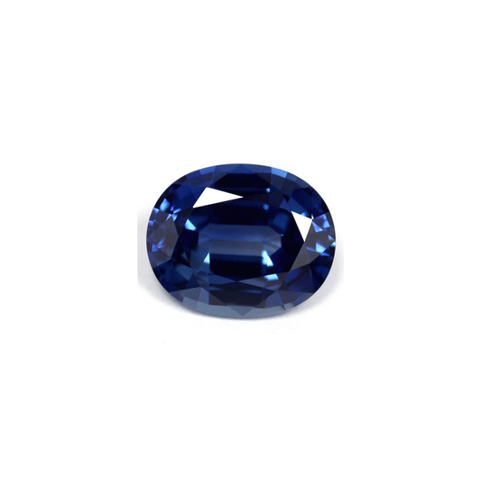 BLUE SAPPHIRE AGL Certified Untreated 4.67 cts. Oval