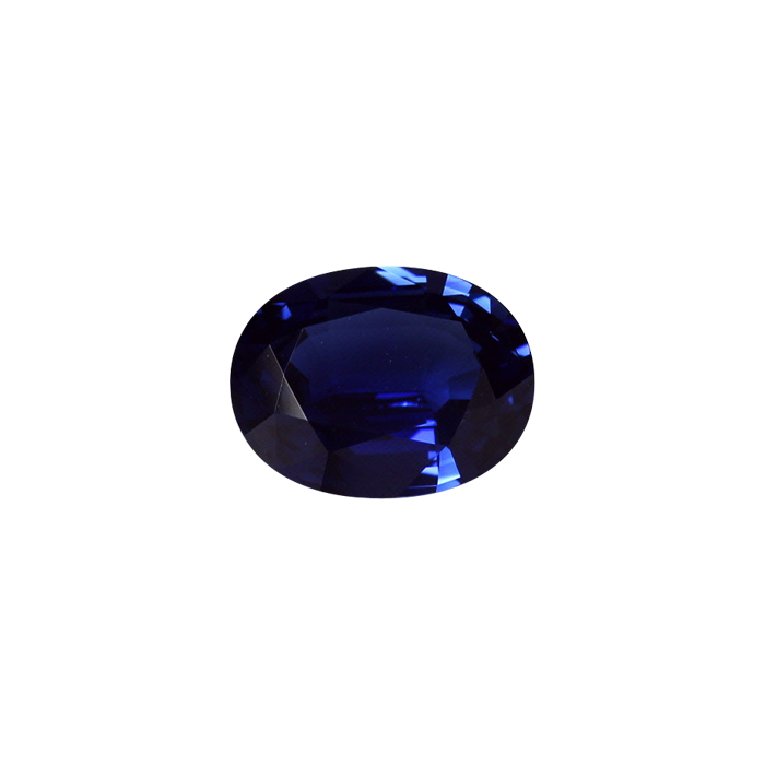 BLUE SAPPHIRE Oval 6.63 cts. AGL Certified  Untreated