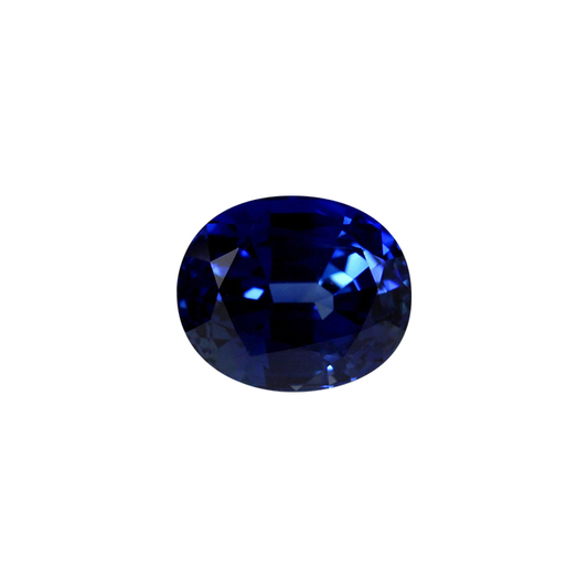 BLUE SAPPHIRE Oval AGL Certified Untreated 7.35 cts.