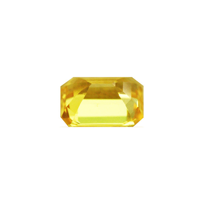 Yellow Sapphire  Emerald Cut  1.65 cts.