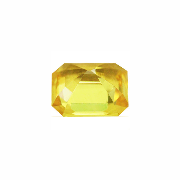 Yellow Sapphire  Emerald Cut 1.52 cts.