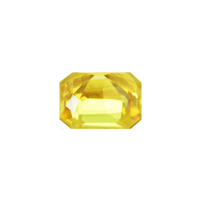 Yellow Sapphire Emerald Cut 1.87 cts.
