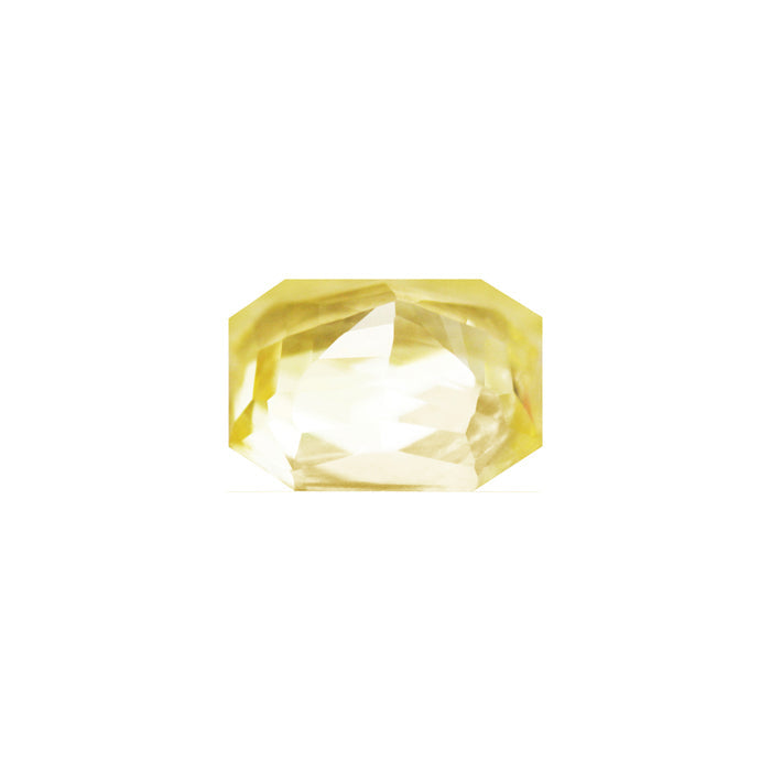 Yellow Sapphire   Emerald Cut Untreated 1.50 cts.