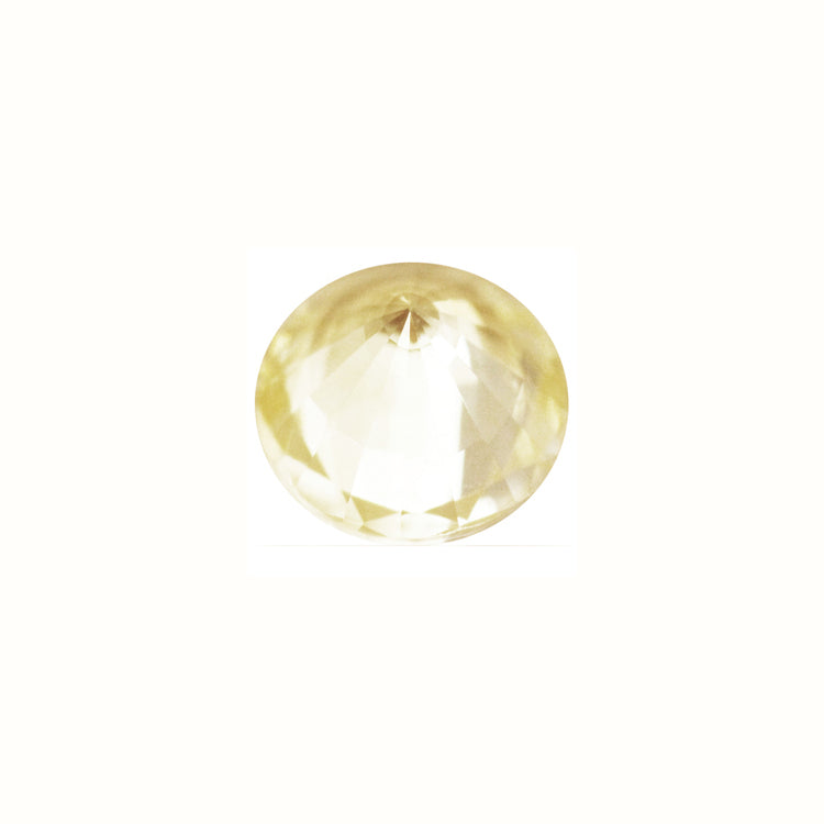 Yellow Sapphire Round Untreated 0.91  cts.