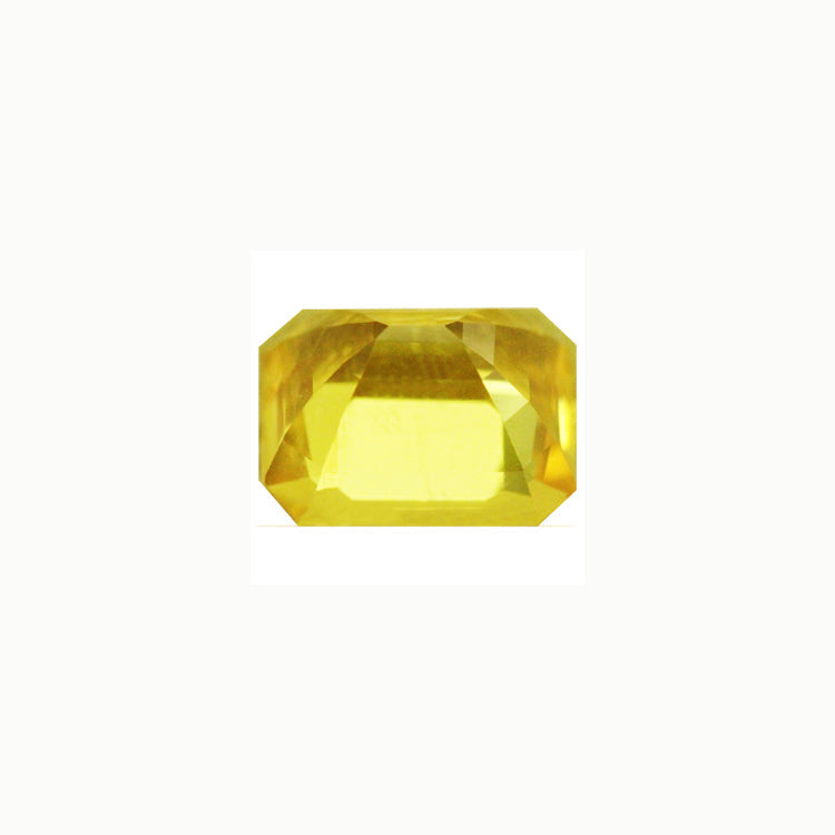 Yellow Sapphire  Emerald Cut  1.7 cts.