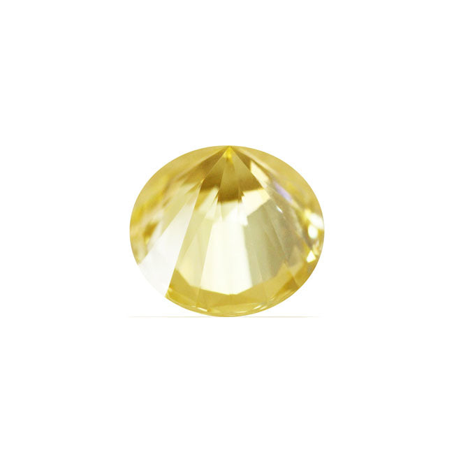 Yellow Sapphire Round GIA Certified Untreated 4.69 cts.