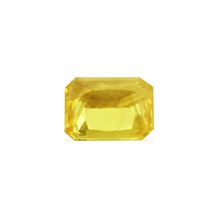 Yellow Sapphire  Emerald Cut 1.79 cts.