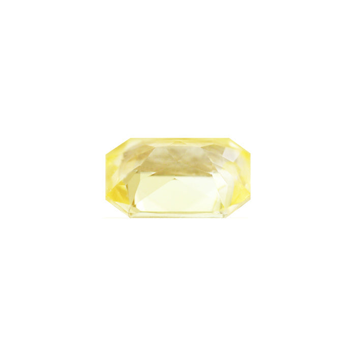 Emerald Cut Yellow Sapphire Untreated 1.44 cts.