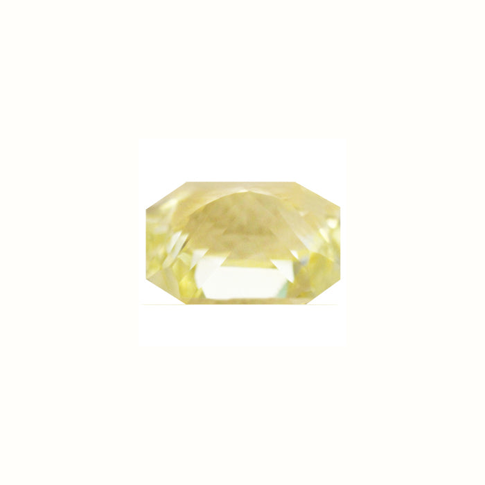 Yellow Sapphire   Emerald Cut Untreated 1.23 cts.