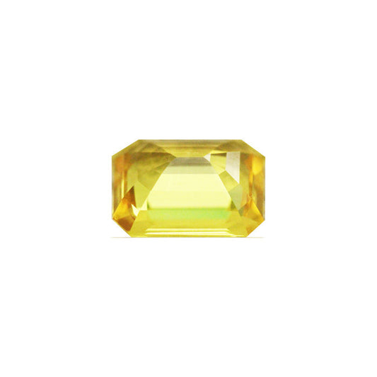 Yellow Sapphire  Emerald Cut 1.97 cts.