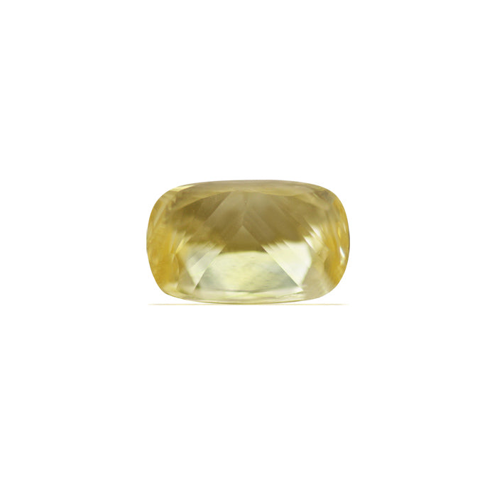 Yellow Sapphire Cushion GIA Certified Untreated 6.21 cts.