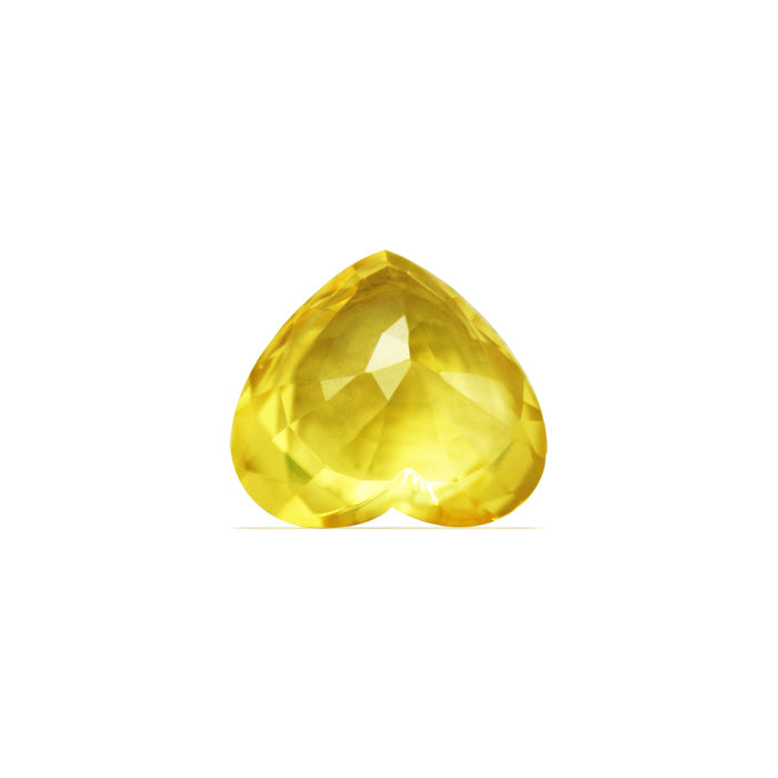 Yellow Sapphire Heart 3.19 cts.