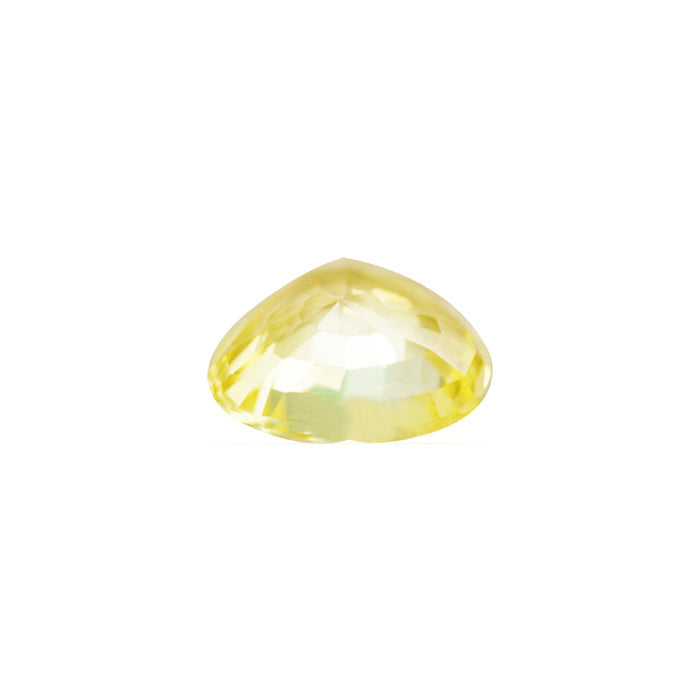Yellow Sapphire Heart  Untreated 1.76 cts.