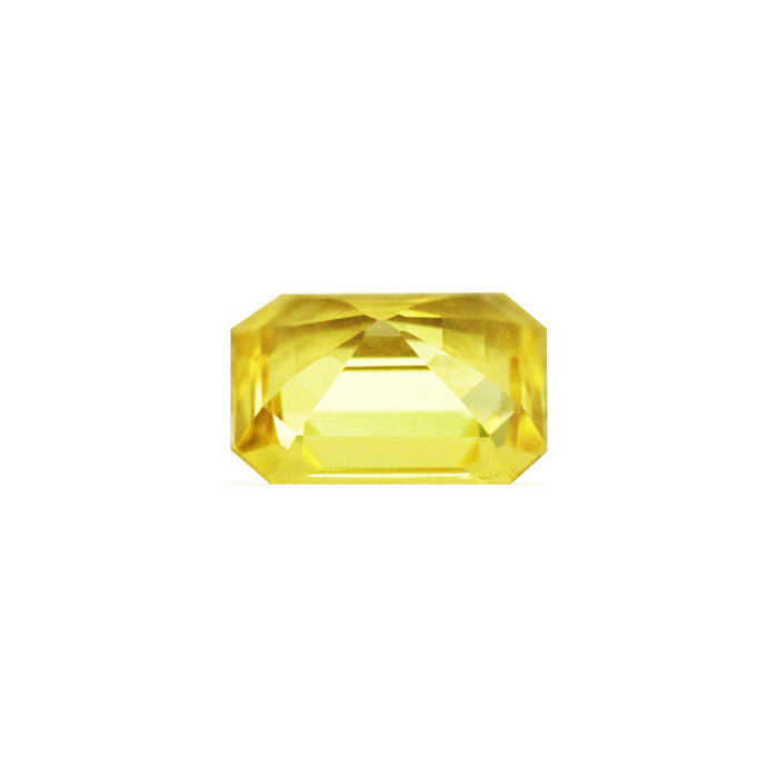 Yellow Sapphire Emerald Cut 1.98 cts.