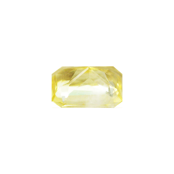 Emerald Cut Yellow Sapphire Untreated 1.62 cts.
