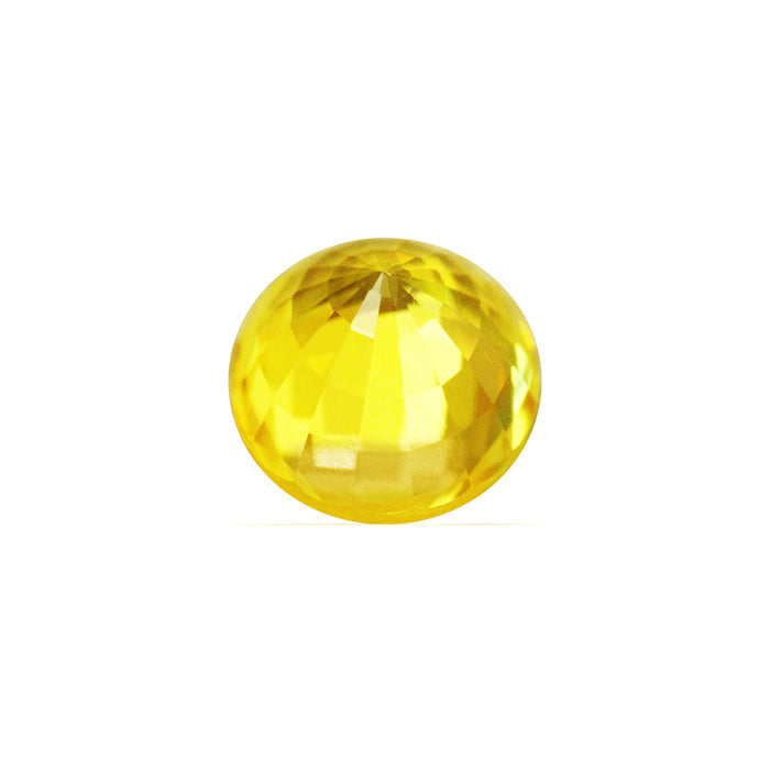 Yellow Sapphire Round 2.63 cts.