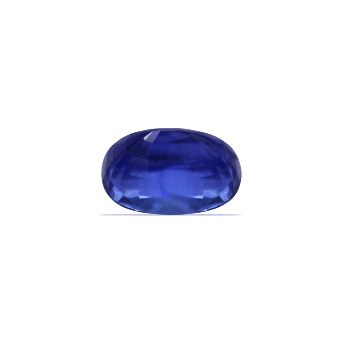 BLUE SAPPHIRE GIA Certified Untreated 3.88 cts. Oval