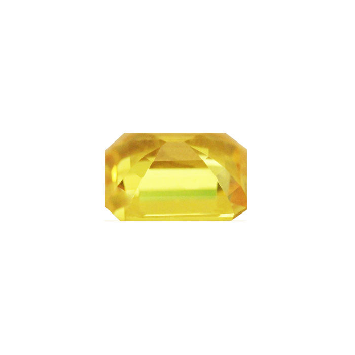 Yellow Sapphire  Emerald Cut 1.97 cts.