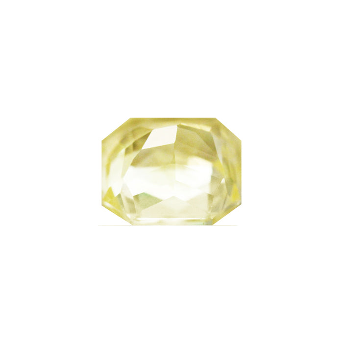 Yellow Sapphire  Emerald Cut Untreated 1.56 cts.