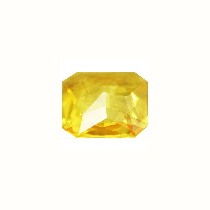 Yellow Sapphire Emerald Cut 1.00 cts.