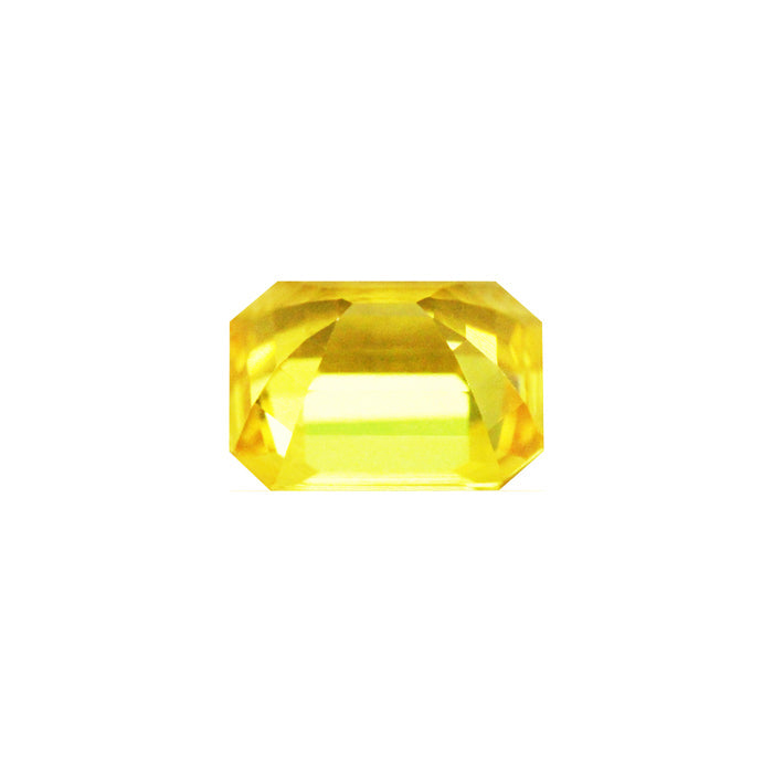 Yellow Sapphire   Emerald Cut 1.67 cts.