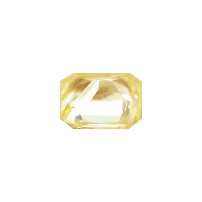 Emerald Cut Yellow Sapphire Untreated 1.74 cts.
