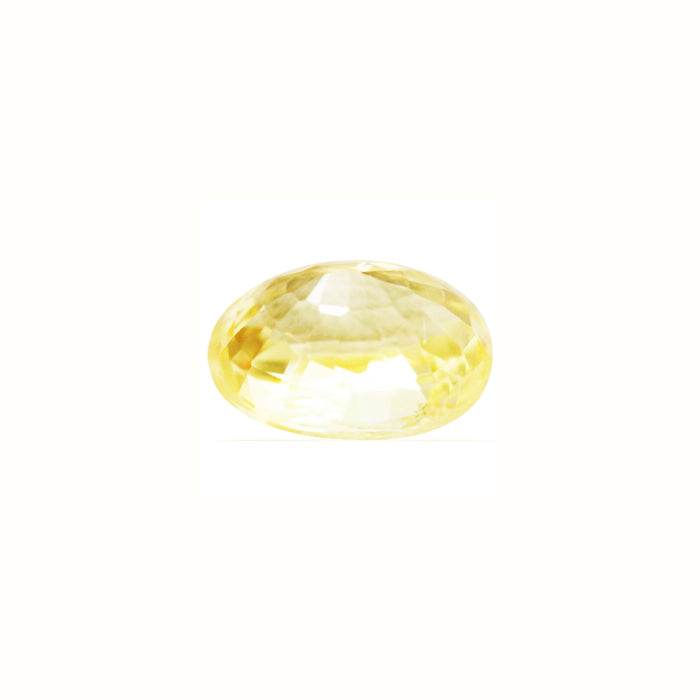 Yellow Sapphire Oval Untreated 1.23 cts.