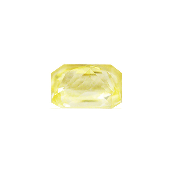 Emerald Cut Yellow Sapphire  Untreated 1.58 cts.