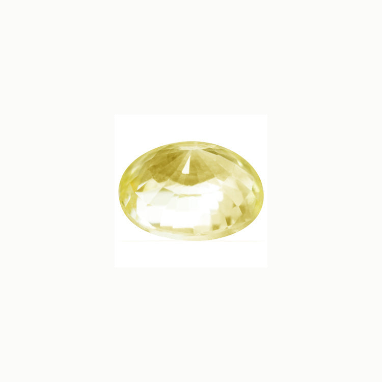 Yellow Sapphire Oval  Untreated 1.33 cts.