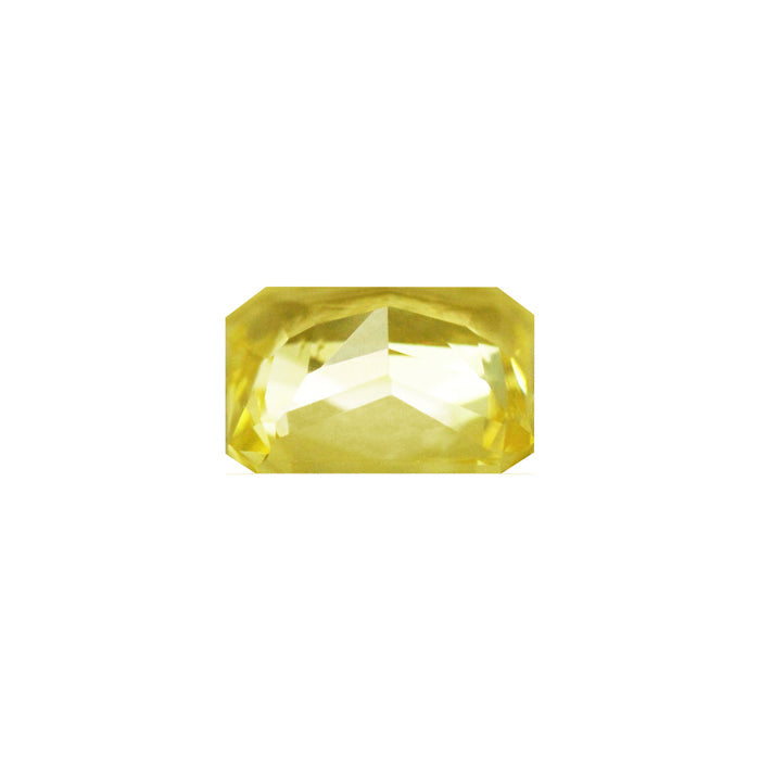 Yellow Sapphire  Emerald Cut Untreated 1.22 cts.