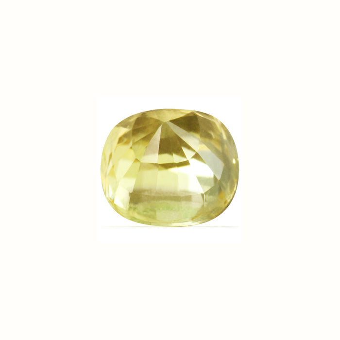 Yellow Sapphire Cushion Untreated 1.04 cts.