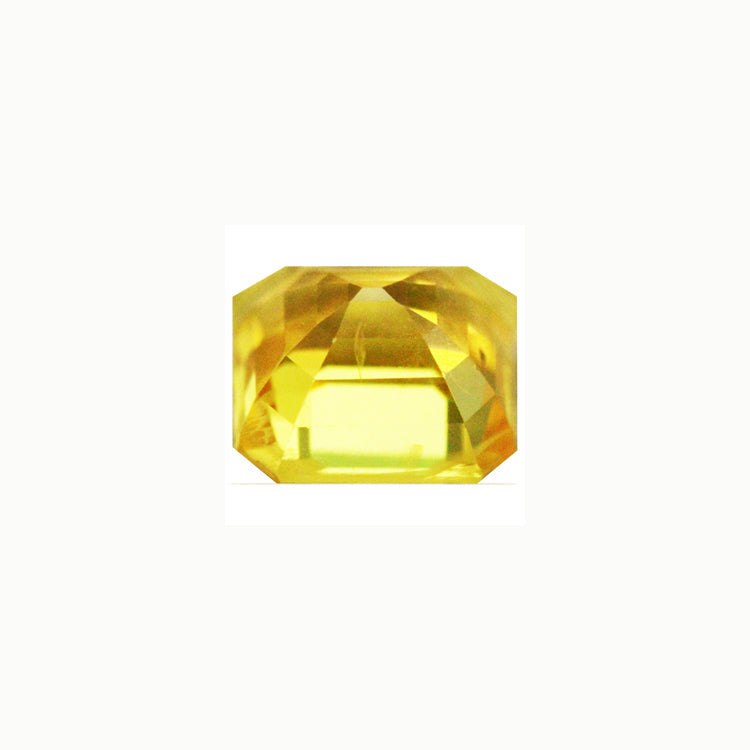 Yellow Sapphire  Emerald Cut  1.79  cts.