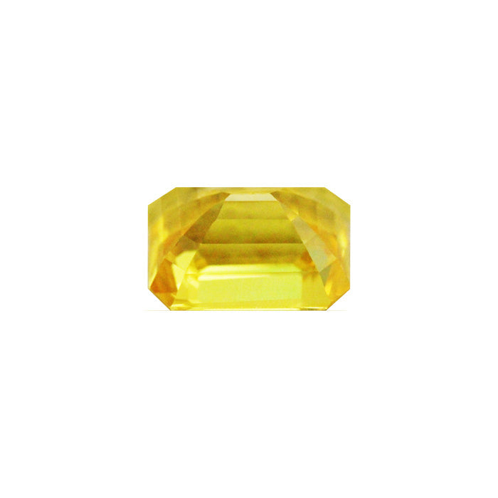 Yellow  Sapphire Emerald Cut 1.56 cts.