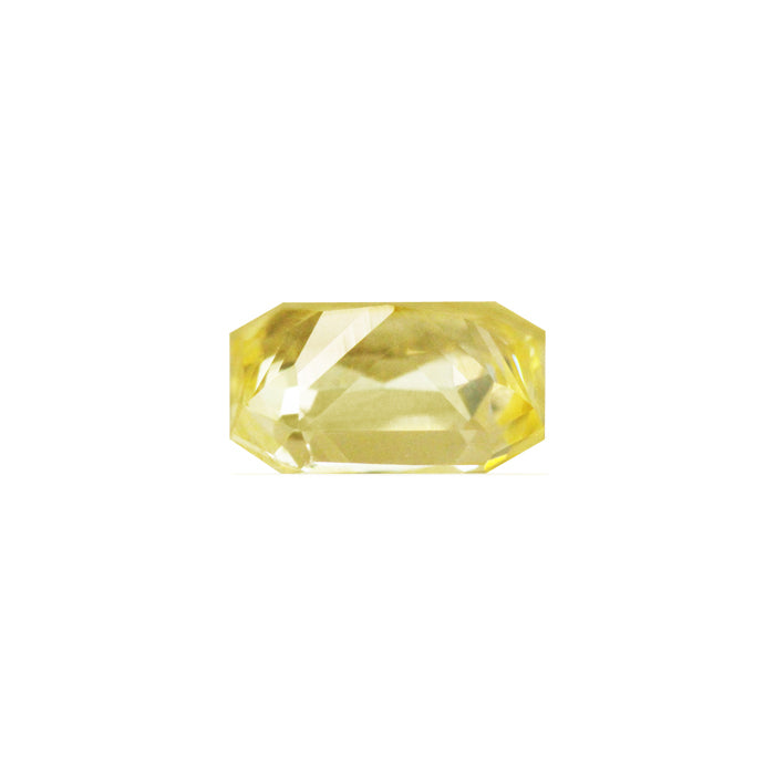 Emerald Cut Yellow Sapphire Untreated 1.59cts.
