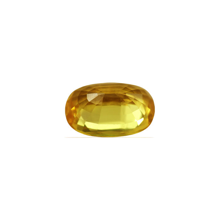 Yellow Sapphire Cushion 4.96 cts.