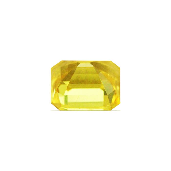Yellow Sapphire  Emerald Cut 1.65 cts.