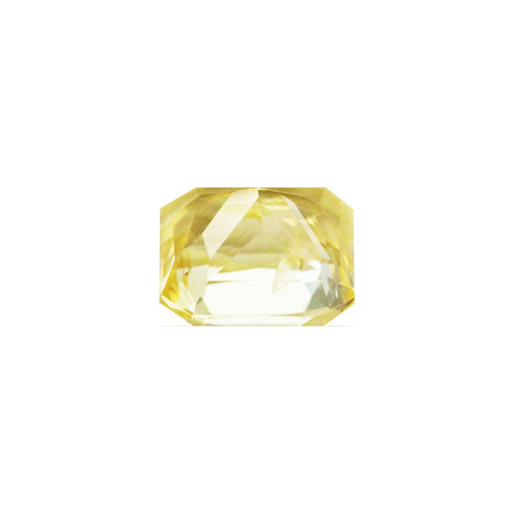 Emerald Cut Yellow Sapphire Untreated 1.69 cts.