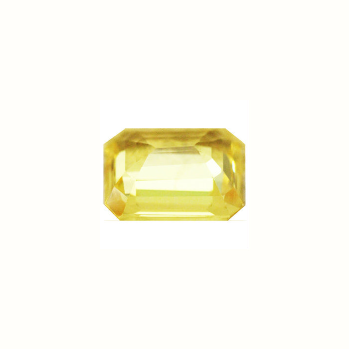 Yellow Sapphire  Emerald Cut 1.84 cts.