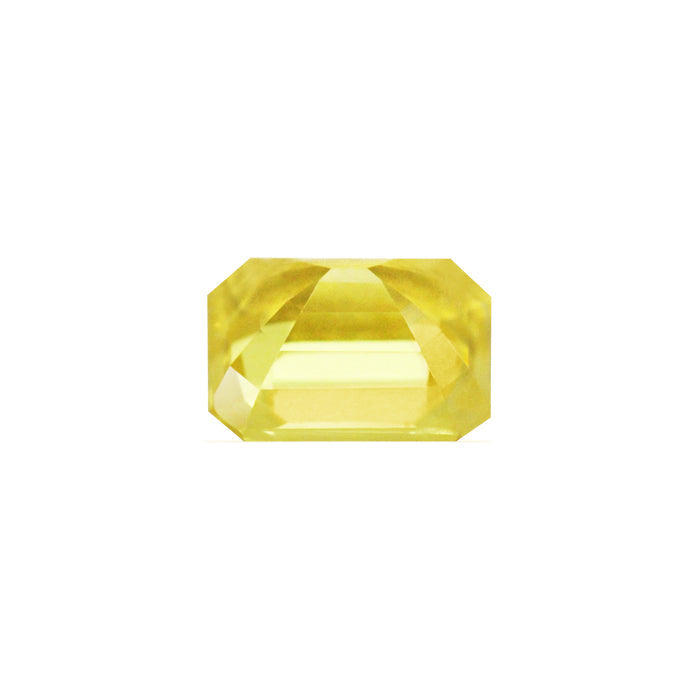 Yellow Sapphire Emerald Cut  1.54 cts.