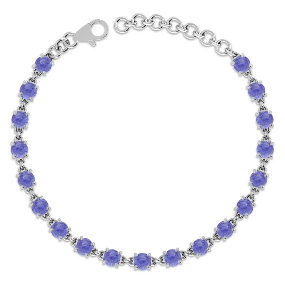 Blue Tanzanite Bracelet